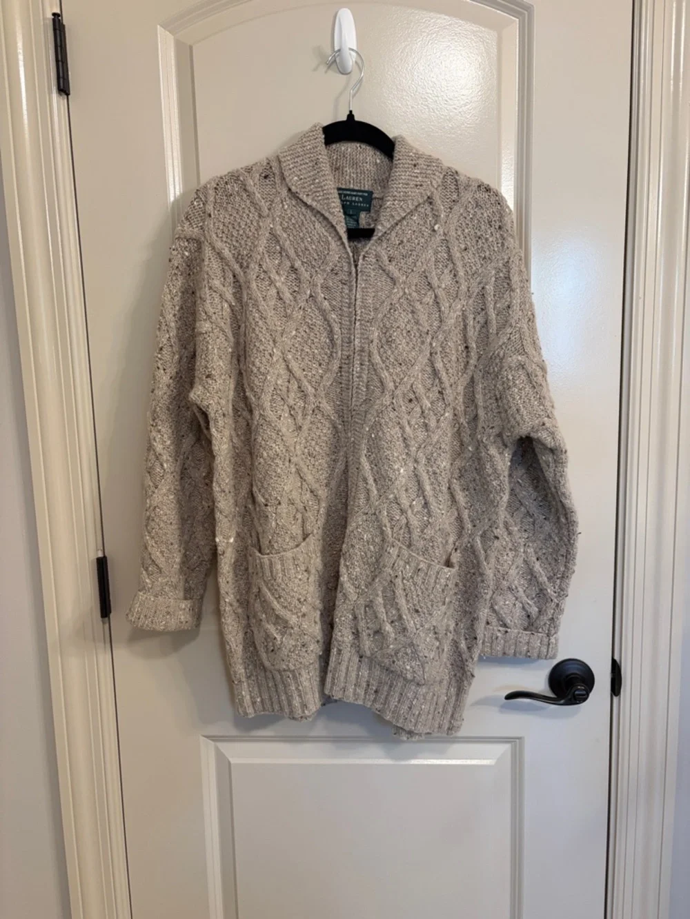 Vintage NWT Lauren Ralph Lauren wool Cardigan